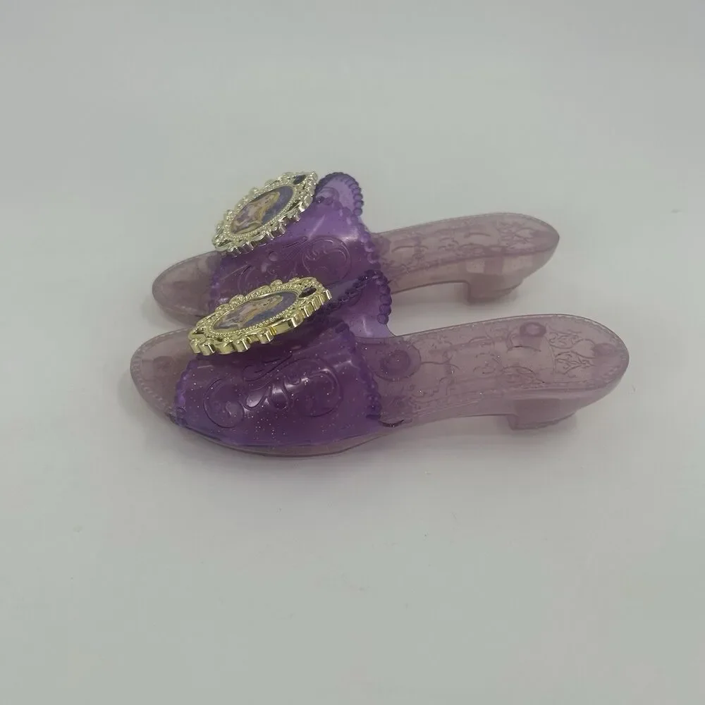 Disney Princess Rapunzel Tangled Shoes Pretend Play  Dress Up Costume 7